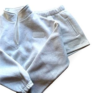 Two piece cotton short set